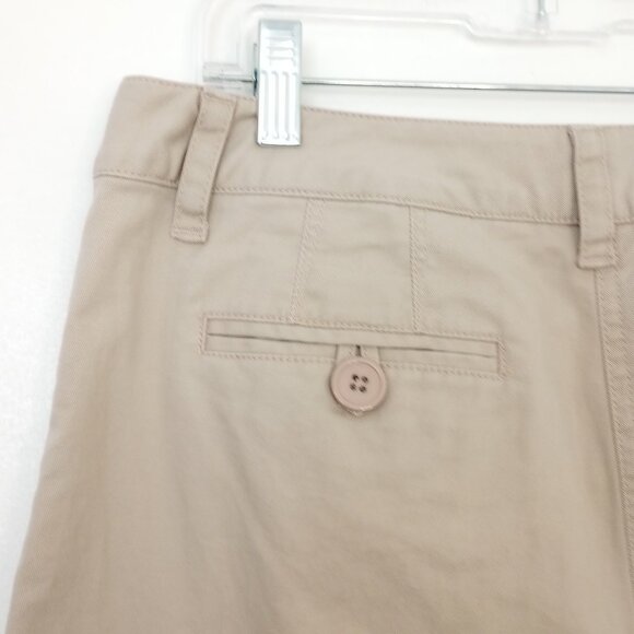 Talbots Khaki Bermuda Cargo Shorts Petite - Picture 7 of 7